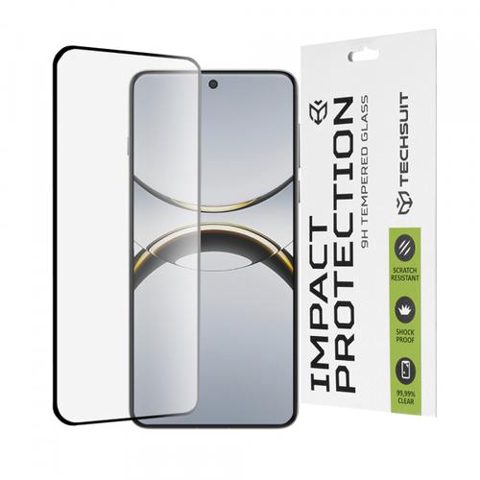 Folie de protectie Ecran Techsuit pentru Oppo Find X8 Pro, Sticla Securizata, Full Glue, 111D