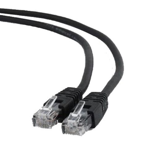 Cablu UTP Patch Cord cat. 6, 3m Gembird, Negru