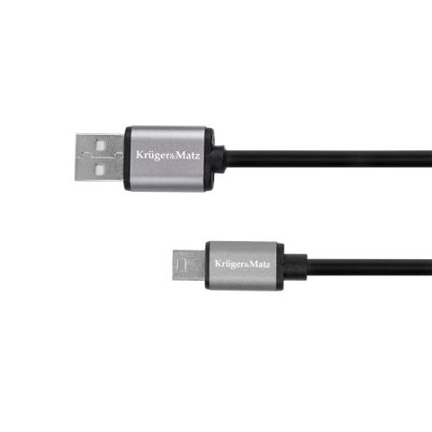 Cablu Kruger Matz USB, mini USB, lungime 1 m