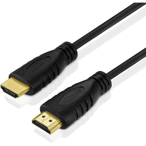 Cablu HDMI tata - HDMI tata, V2.0, High Speed, 0.5M, 4K @ 60Hz, Techly ICOC HDMI2-4-005, Negru