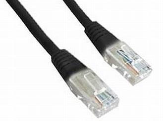 Cablu UTP Gembird PP12-5M/BK, Patchcord, CAT.5e, 5m (Negru)