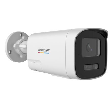 Camera IP, 4MP, lentila 4mm, IR 50m, WL 50m ColorVu3, Audio, Alarma audio+strobo - HIKVISION DS-2CD1T47G3H-LIUF-SL-4mm