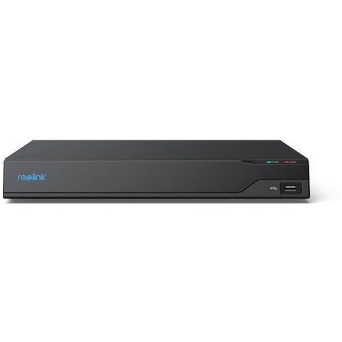NVR Reolink NVS16, 16 canale 12 MP, PoE, functii speciale + HDD 4TB inclus