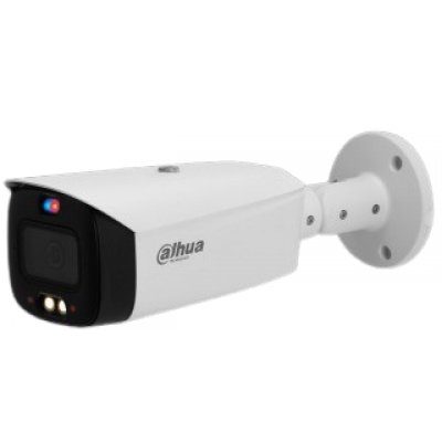 Camera bullet IP Dahua IPC-HFW3549T1-AS-PV-0280B-S5, 5MP, 2.8mm, Smart Dual Light (IR+WL 30m), Smart H.265+, WizSense, microfon, slot card, IP67, PoE
