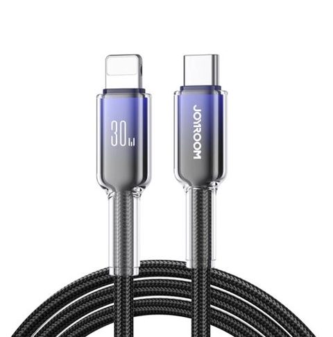 Cablu Date si Incarcare USB-C - Lightning Joyroom S-A42, 30W, 1.2m, Negru