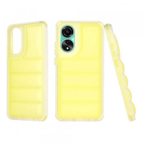 Husa pentru Oppo A78 4G, Techsuit, Wave Shield, Galbena