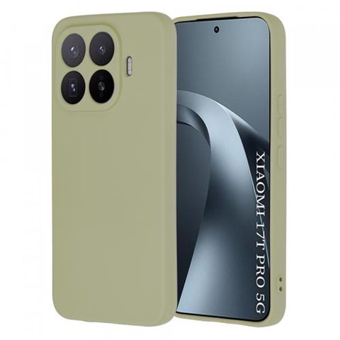 Husa pentru Xiaomi 17T Pro, Techsuit, SoftFlex, Verde Matcha