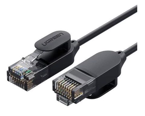 Cablu Retea UGREEN NW122, UTP, Cat6A, 10m, Negru