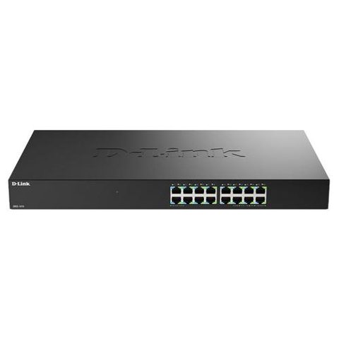 Switch D-Link DMS-1016, 16 porturi LAN 2,5GB/s, 16x2,5GB/s, Negru