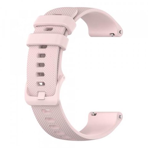 Curea Techsuit W006 pentru Huawei Watch / Garmin Watch Series, 18mm, Roz