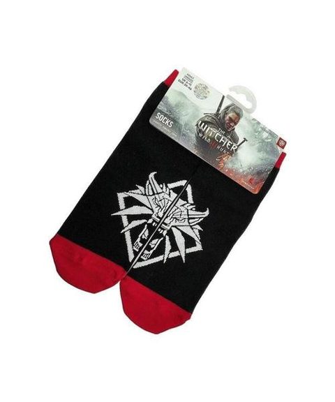 Sosete Good Loot The Witcher 3 Wolf, 39-46 (Negru)