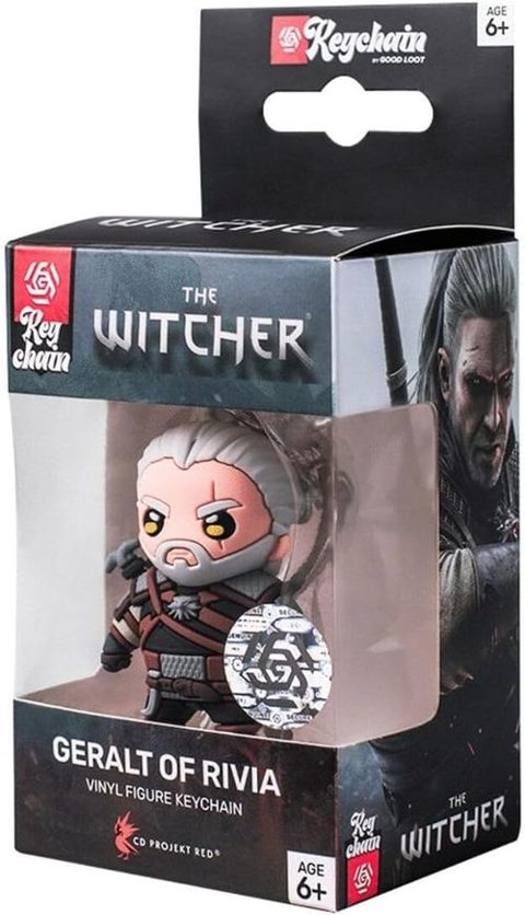 Breloc 3D Good Loot The Witcher 3 - Geralt of Rivia