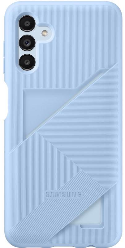 Husa de protectie Samsung EF-OA136TLEGWW, Card Slot Cover, pentru Samsung Galaxy A13 5G (Albastru)