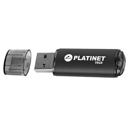 Stick USB Platinet PLY0062, USB 2.0, 16GB (Negru)