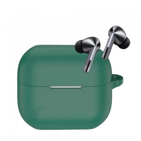 Husa Techsuit Silicone Case pentru Apple AirPods 4 (Verde)