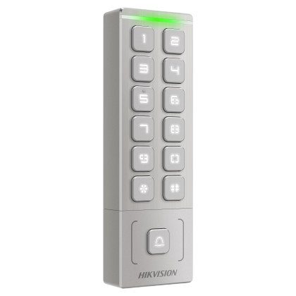 Terminal control acces standalone Hikvision DS-K1T809MX, PIN/Card M1 Mifare 13.56KHz, Wiegand 26/34, Alarma