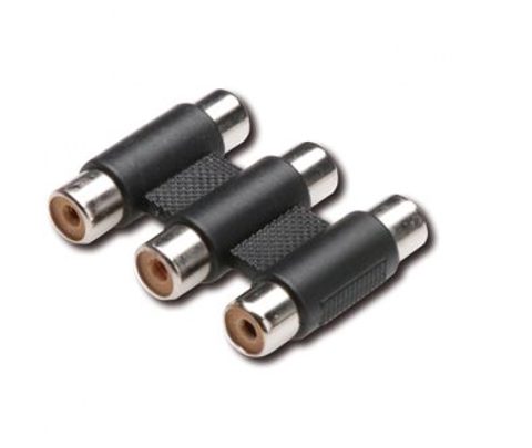 Adaptor audio 3 x RCA la 3 x RCA M-M, kjr-24