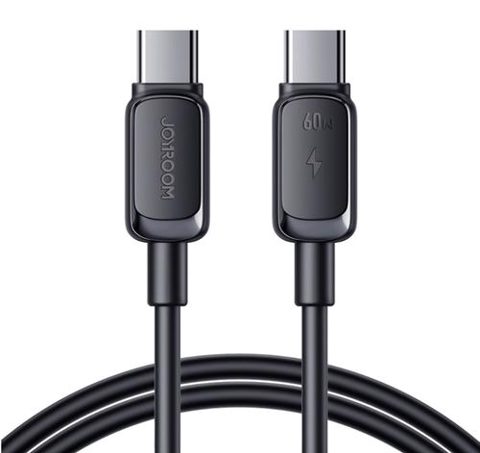 Cablu Date si Incarcare USB-C - USB-C Joyroom A14, 60W, 1.2m, Negru