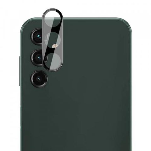 Folie de protectie Camera Spate Techsuit pentru Samsung Galaxy A16 5G A166 / A16 4G A165, Sticla Securizata, Neagra