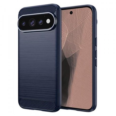 Husa pentru Google Pixel 11 Pro XL, Techsuit, Carbon, Albastru