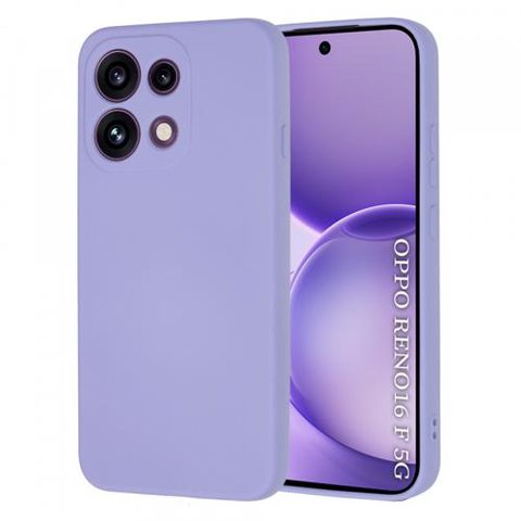 Husa pentru Oppo Reno16 F / Reno16 FS, Techsuit, SoftFlex, Mov Deschis