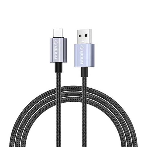Cablu USB Orico GQA15 15W USB Type-A - USB Type-C 2m, Negru