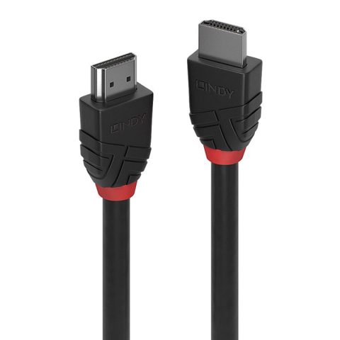 Cablu HDMI 4K60Hz LSOH 7.5m Negru, Lindy L36506