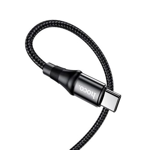 Cablu de date Hoco X50, USB Type-C - USB Type-C, 1m, Negru