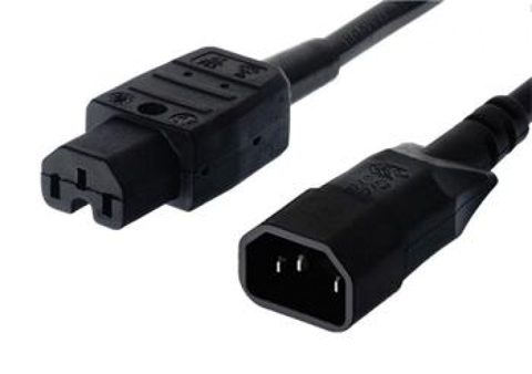 Cablu de alimentare IEC320 C14 la C15 2m, kpss2