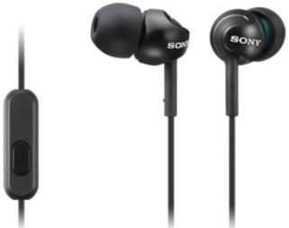 Casti cu microfon Sony MDR-EX110AP (Negru)