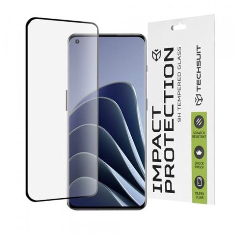 Folie de protectie Ecran Techsuit pentru OnePlus Ace 2 Pro / Ace 2 / 11R / 11 / 10 Pro, Sticla Securizata, Full Glue, 111D
