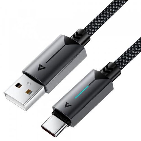 Cablu de Date si Incarcare USB-A - USB-C Acefast C19-04, 18W, 1.2m (Negru)