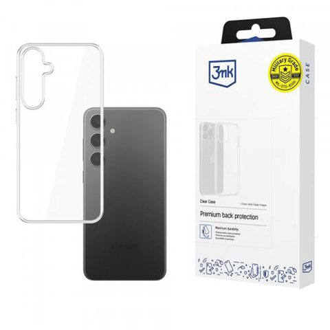 Husa pentru Samsung Galaxy S25 S931, 3MK, Clear, Transparenta
