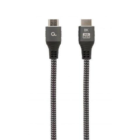 Cablu HDMI de ultra mare viteza cu Ethernet 8K, Plus Series 1m, Gri