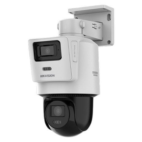 Camera PTZ IP HIKVISION DS-2SE2C400MWG-E14-2.8/8mm, TandemVu, 4+4MP, lentile 2.8/8mm, Smart Hybrid Light 30m, slot card, PoE, IP66