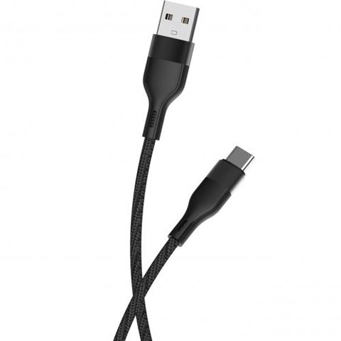 Cablu de date si incarcare MaXlife MXUC-07, USB-A la USB-C, 20 W, 1m (Negru)