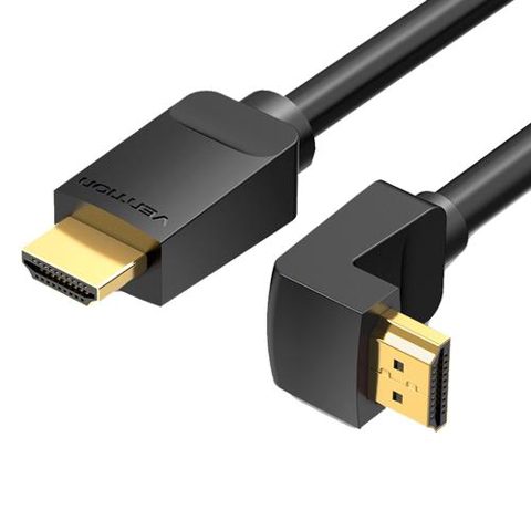 Cablu HDMI unghi drept, 270 grade, 1.5 metri, Vention