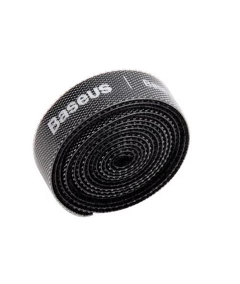Organizator cabluri tip Velcro Baseus Circle Velcro ACMGT-A01, 50cm (Negru)