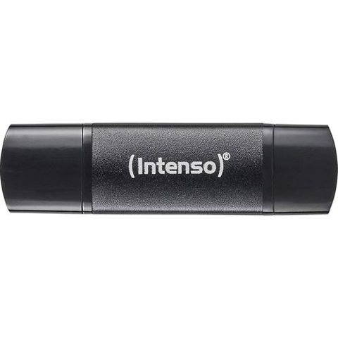 Stick USB Intenso Flex Line 64GB, USB 3.2 (Negru)