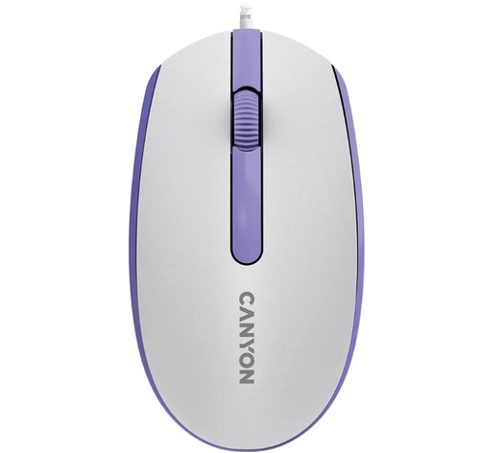 Mouse Canyon M-10, Wired, USB, 1000dpi (Gri inchis)