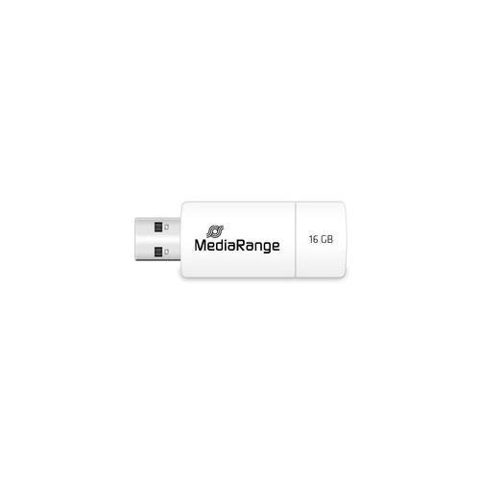Stick USB MediaRange MR972, 16GB, USB 2.0 (Argintiu)