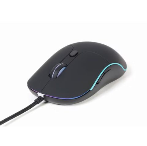Mouse Gembird MUS-UL-02, Wired, USB, iluminare (Negru)