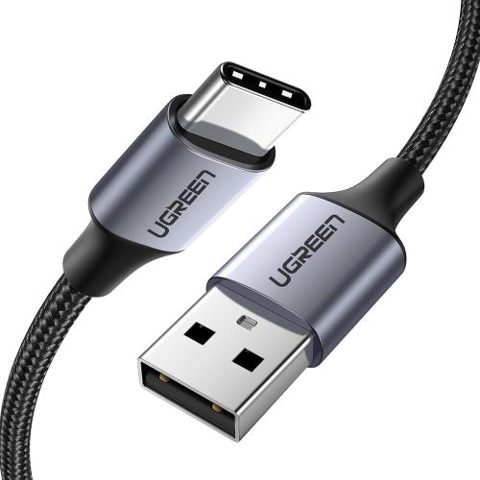 Cablu Date si Incarcare USB la USB Type-C UGREEN US288, 3 m, 3A, Gri