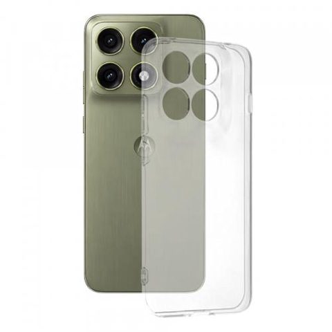 Husa pentru Motorola Edge 70 Pro, Techsuit, Clear, Transparent