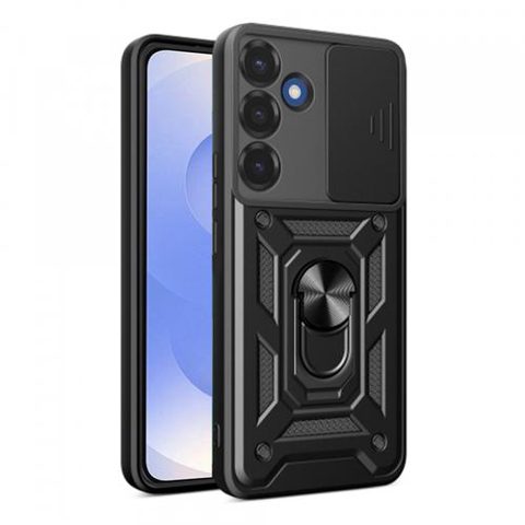 Husa pentru Samsung Galaxy S26, Techsuit, CamShield, Neagra