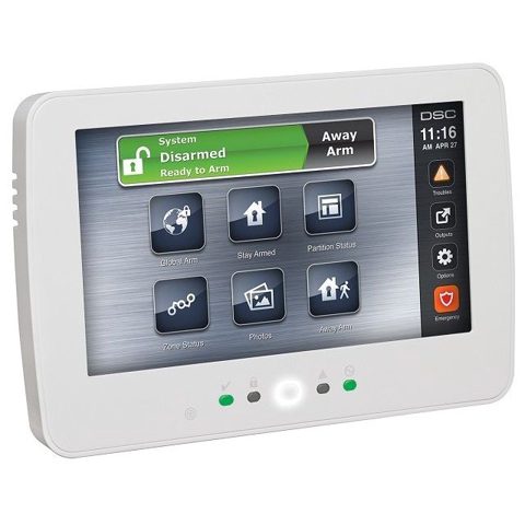 Tastatura LCD color touchscreen,7 inch DSC NEO-TOUCH W / HS2TCHP