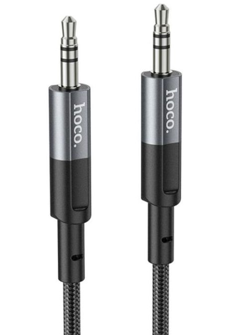 Cablu Audio 3.5mm - 3.5mm HOCO UPA23, 1m, Gri