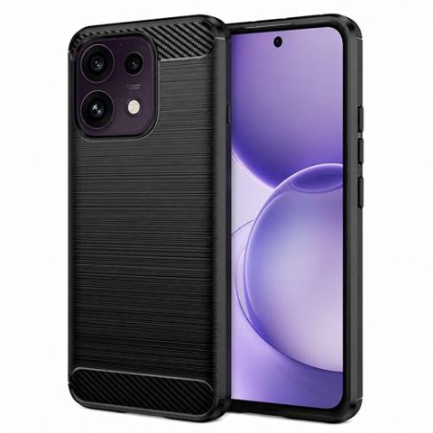 Husa pentru Oppo Reno16 F / Reno16 FS, Techsuit, Carbon, Neagra