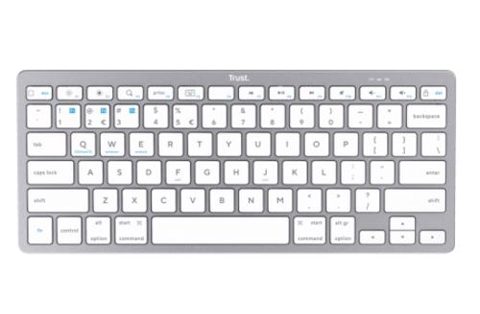 Tastatura Trust 24651, Bluetooth (Alb)