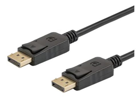 Cablu Savio CL-136, Displayport - Displayport, V1.2, 2 m, Negru
